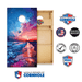 Cornhole Boards Night World Series of Cornhole Official 2' x 4' Professional Cornhole Board Runway 2402P - Gulf Shores National Park