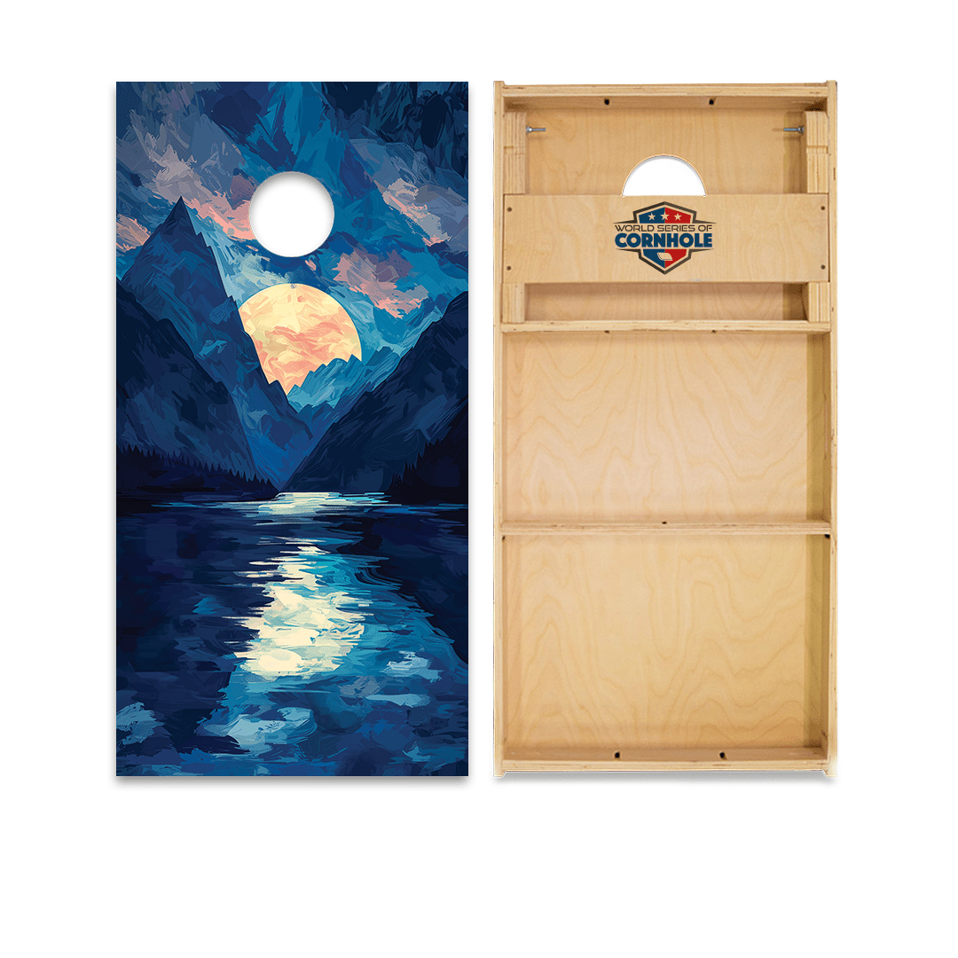 Cornhole Boards World Series of Cornhole Official 2' x 4' Professional Cornhole Board Runway 2402P - Kenai Fjords National Park