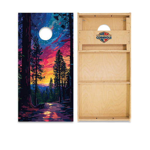 Cornhole Boards World Series of Cornhole Official 2' x 4' Professional Cornhole Board Runway 2402P - Sequoia National Park