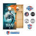 Cornhole Boards World Series of Cornhole Official 2' x 4' Professional Cornhole Board Runway 2402P - Miami Dolphins