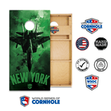 Cornhole Boards World Series of Cornhole Official 2' x 4' Professional Cornhole Board Runway 2402P - New York Jets