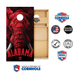 Cornhole Boards World Series of Cornhole Official 2' x 4' Professional Cornhole Board Runway 2402P - Alabama Crimson Tide