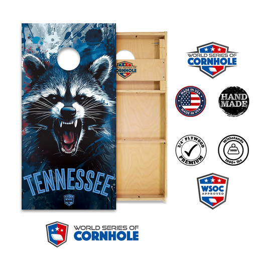 Professional 2x4 Boards - Runway World Series of Cornhole Official 2' x 4' Professional Cornhole Board Runway 2402P - Tennessee Titans