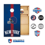 Cornhole Boards World Series of Cornhole Official 2' x 4' Professional Cornhole Board Runway 2402P - New York Giants