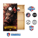 Cornhole Boards World Series of Cornhole Official 2' x 4' Professional Cornhole Board Runway 2402P - Washington Commanders