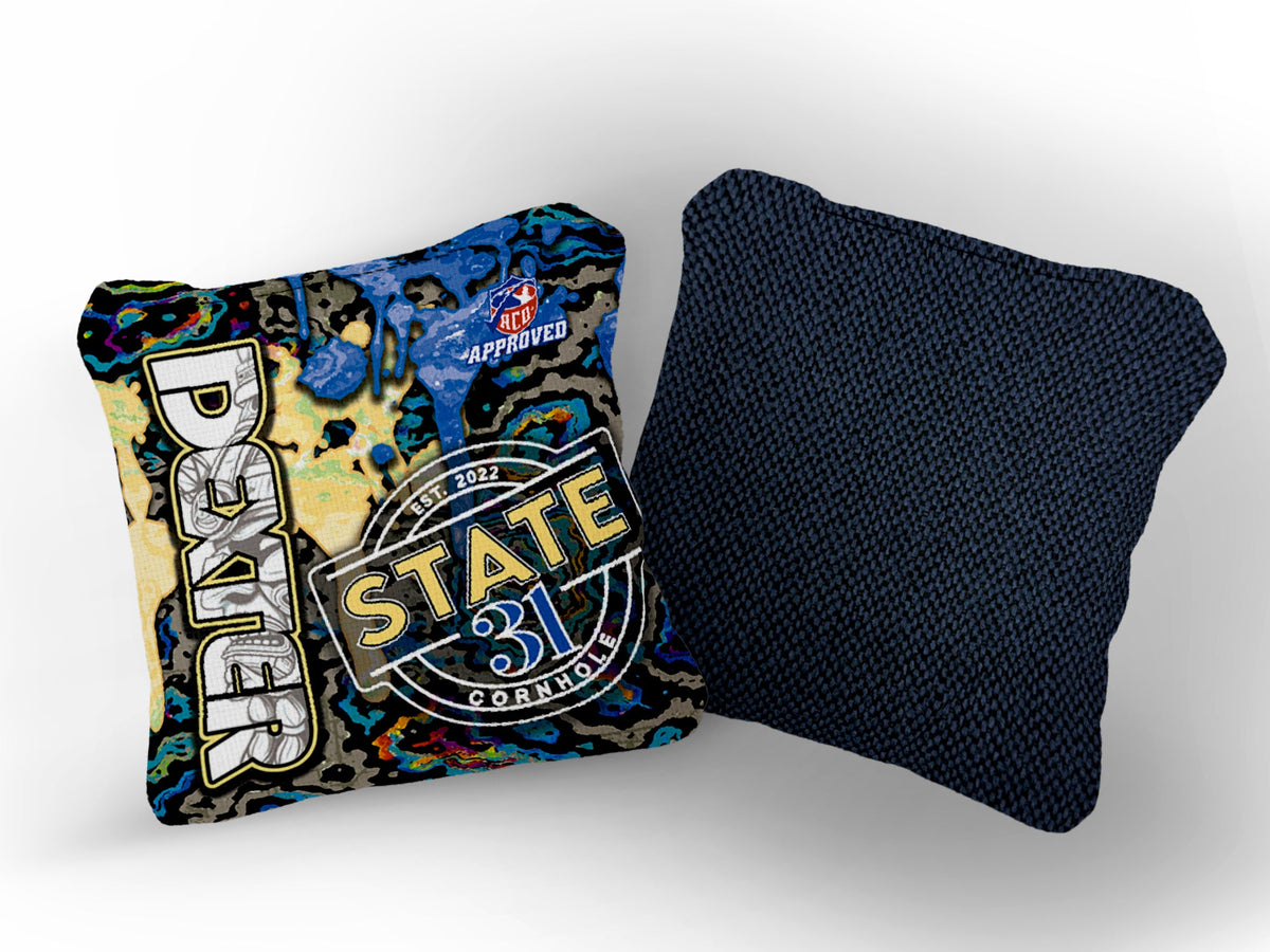 DEXTER - ACO Stamped - Wild Blue Lemon