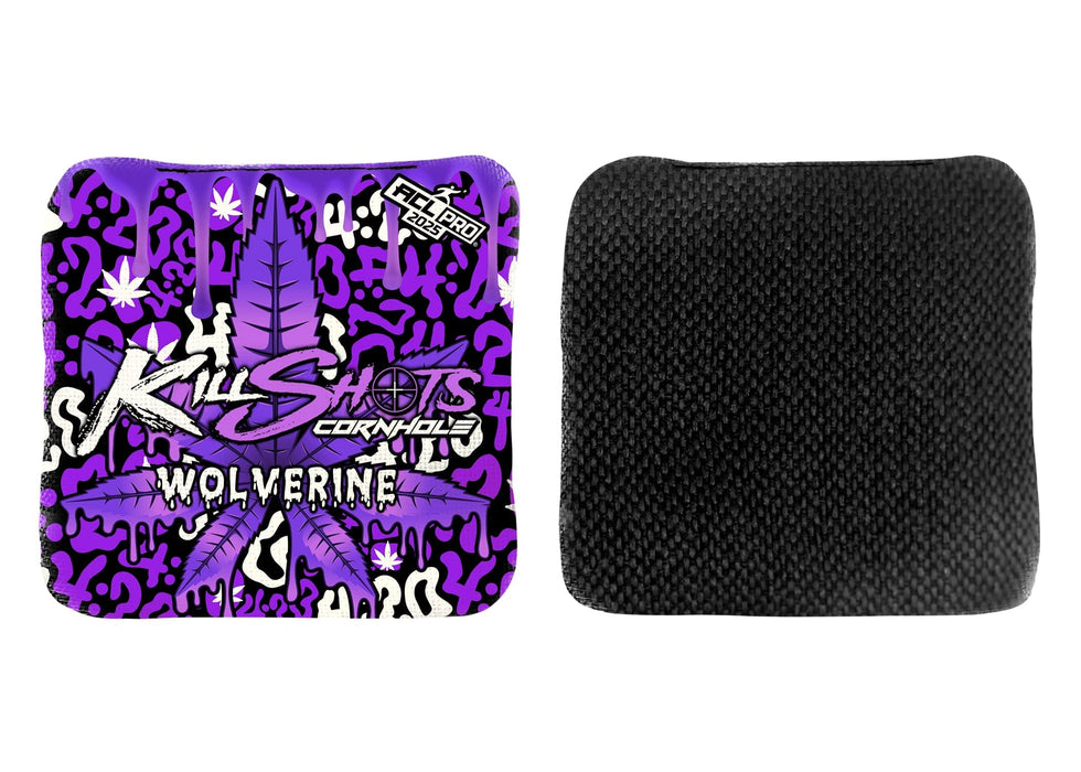 Killshots Cornhole | Wolverine Series | Limited Designs | 2025 ACL Pro Cornhole Bags