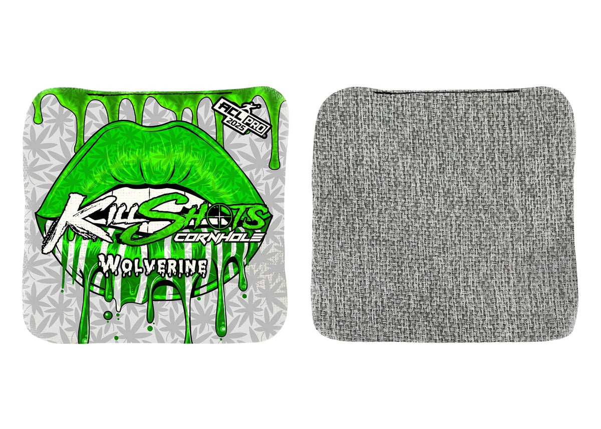 Bags Killshots Cornhole | Wolverine Series | Limited Designs | 2025 ACL Pro Cornhole Bags