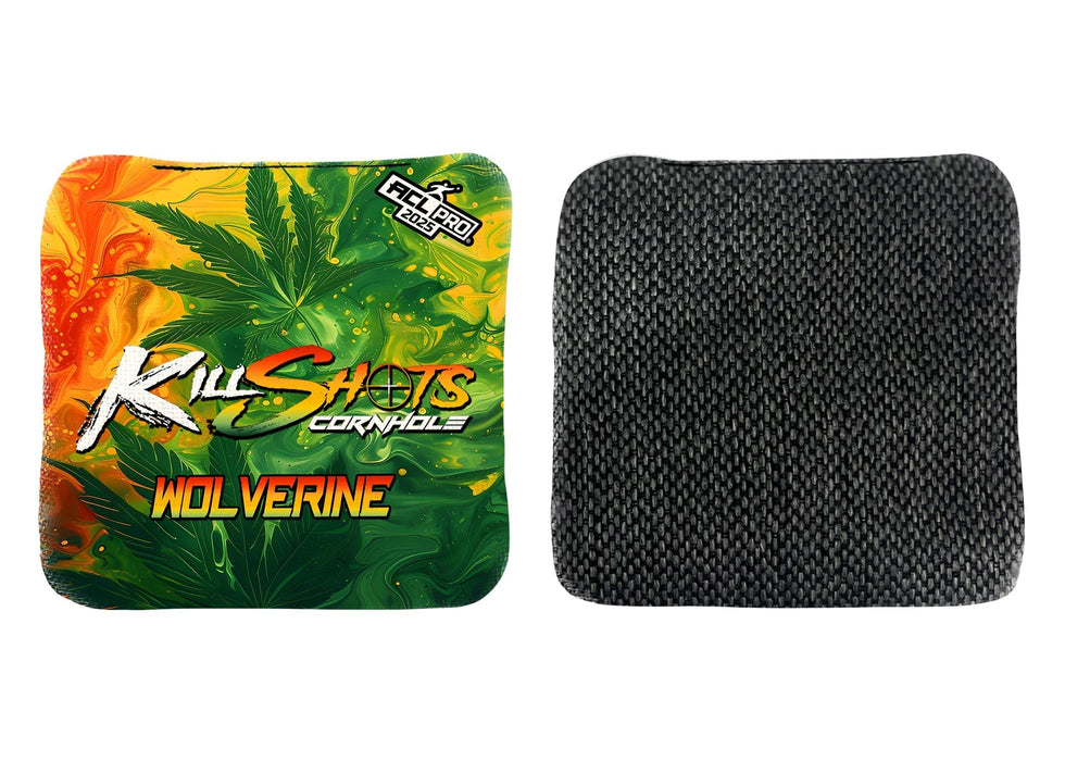 Killshots Cornhole | Wolverine Series | Limited Designs | 2025 ACL Pro Cornhole Bags