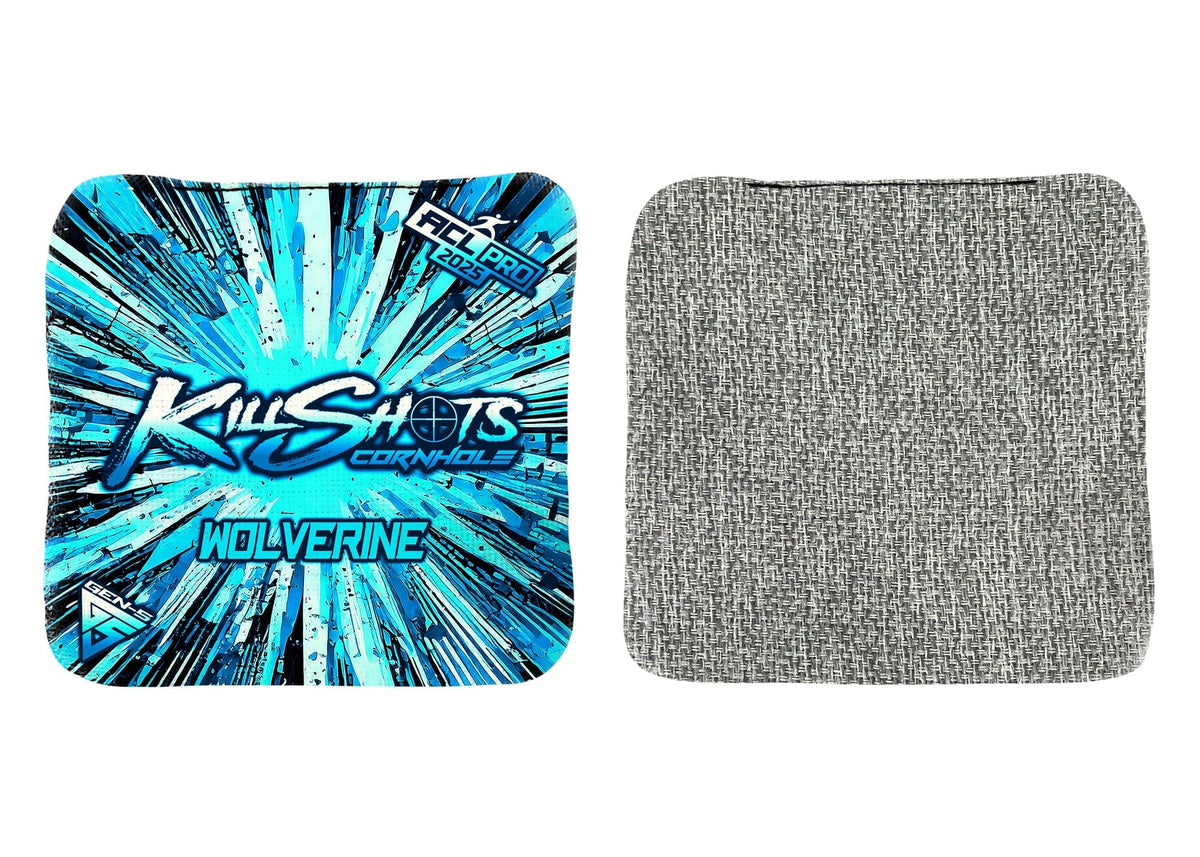 Bags Killshots Cornhole | Wolverine Series | Limited Designs | 2025 ACL Pro Cornhole Bags