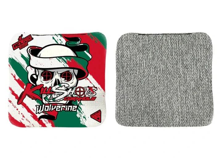 Killshots Cornhole | Wolverine Series | Limited Designs | 2025 ACL Pro Cornhole Bags