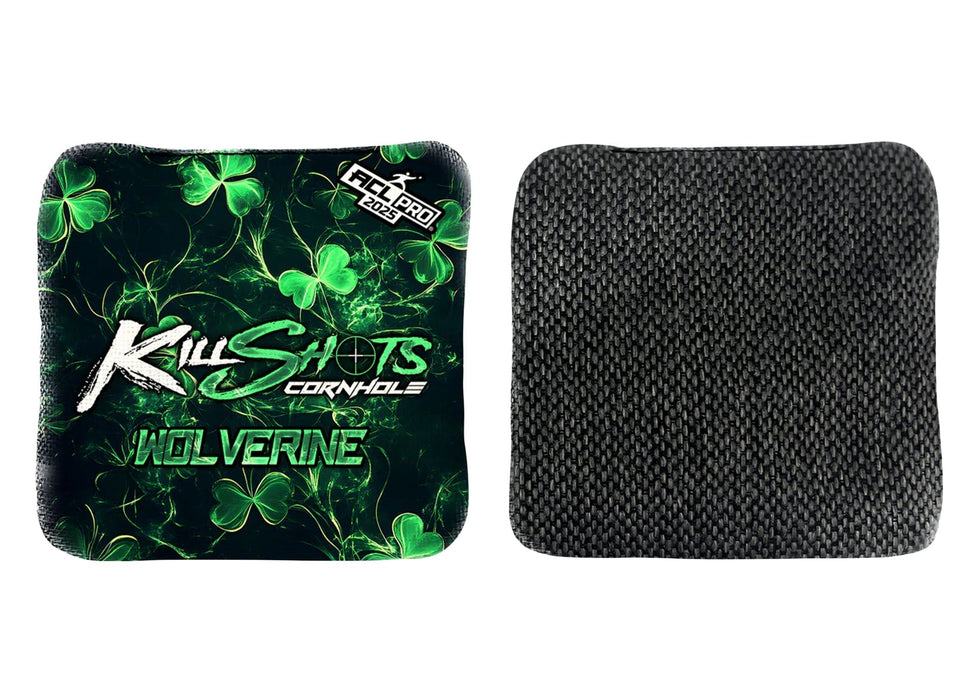 Killshots Cornhole | Wolverine Series | Limited Designs | 2025 ACL Pro Cornhole Bags