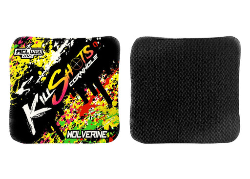 Bags Multi-Color Splatter / No Killshots Cornhole | Wolverine Series | Stock Designs | 2025 ACL Pro Cornhole Bags