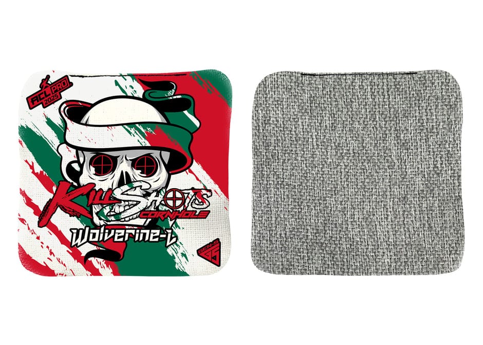 Killshots Cornhole | Wolverine-L Series | Limited Designs | 2025 ACL Pro Cornhole Bags