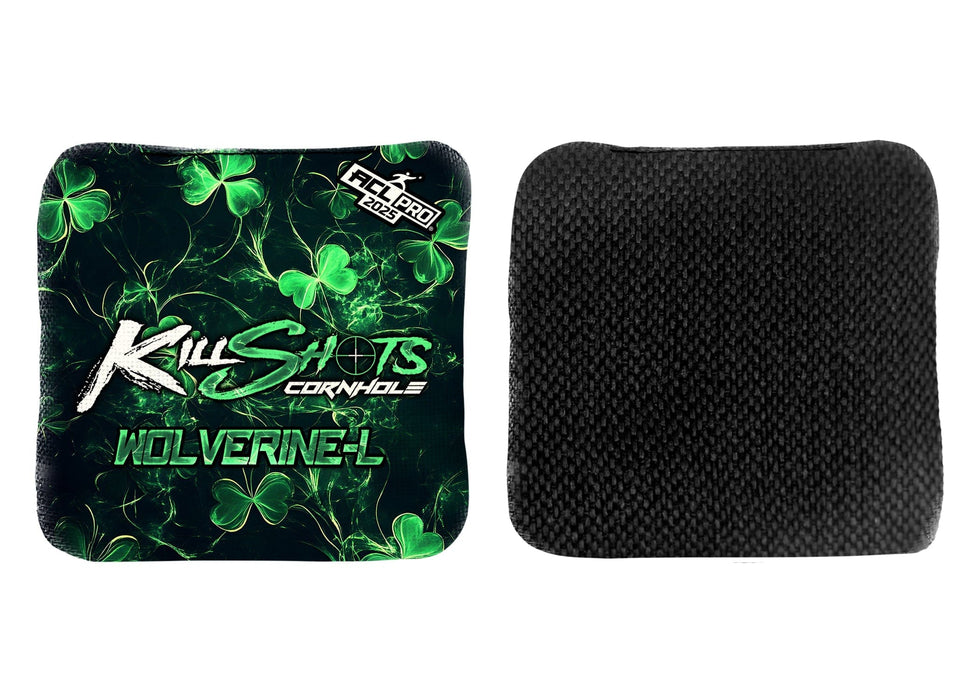 Killshots Cornhole | Wolverine-L Series | Limited Designs | 2025 ACL Pro Cornhole Bags
