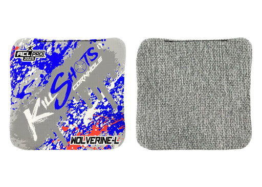 Bags Splatter USA / Yes (+$15) Killshots Cornhole | Wolverine-L Series | Stock Designs | 2025 ACL Pro Cornhole Bags
