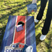 Recreational Cornhole Set World Series of Cornhole Recreational Cornhole Set - WSOC Blue and Red Stripes Boards with Red and Blue Bags