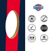 Recreational Cornhole Set World Series of Cornhole Recreational Cornhole Set - Blue and Red Stripes Boards with Navy and Red Bags