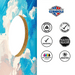 Recreational Cornhole Set World Series of Cornhole Recreational Cornhole Set - Mt. Olympus National Park Daytime Boards with Red and Royal Blue Bags