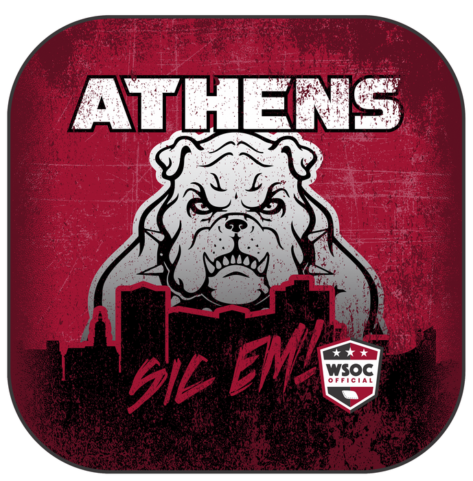 Georgia Bulldogs Athens - 6 Inch WSOC Official Pro Cornhole Bags