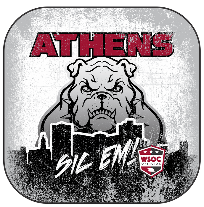 Georgia Bulldogs Athens - 6 Inch WSOC Official Pro Cornhole Bags