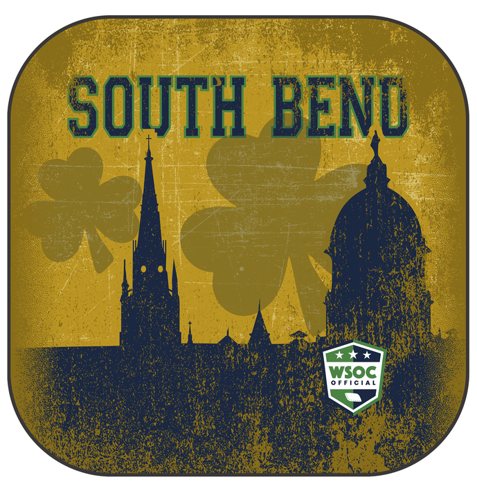 Notre Dame Fighting Irish South Bend - 6 Inch WSOC Official Pro Cornhole Bags