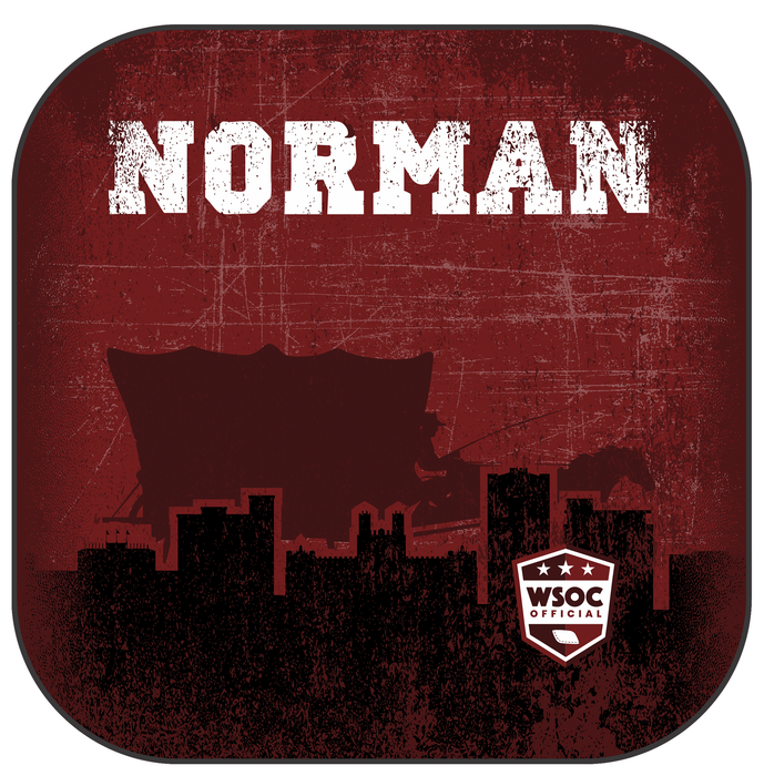 Oklahoma Sooners Norman - 6 Inch WSOC Official Pro Cornhole Bags
