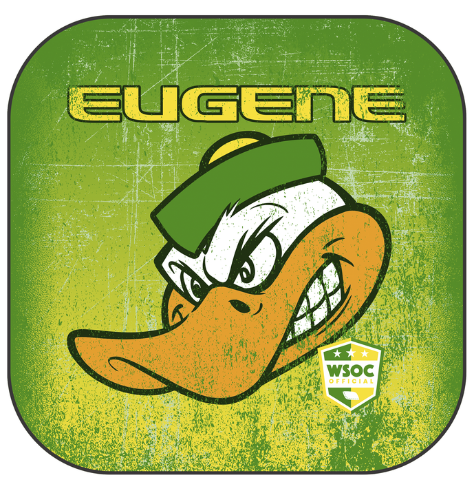 Oregon Ducks Eugene - 6 Inch WSOC Official Pro Cornhole Bags