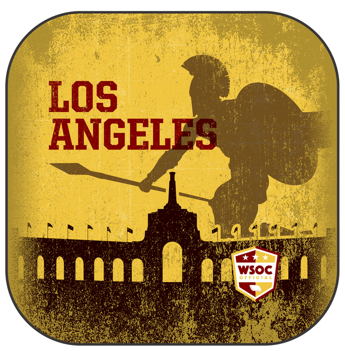 USC Trojans Los Angeles - 6 Inch WSOC Official Pro Cornhole Bags
