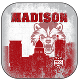 Wisconsin Badgers Madison - 6 Inch WSOC Official Pro Cornhole Bags