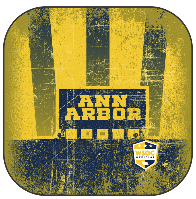 Michigan Wolverines Ann Arbor - 6 Inch WSOC Official Pro Cornhole Bags