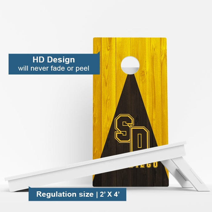 Boards San Diego Baseball Weather Proof Cornhole Boards