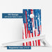 Weather Proof American Flag Cornhole Boards