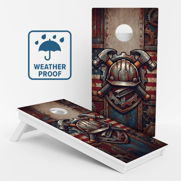 Boards Blue Collar Weather Proof Cornhole Boards