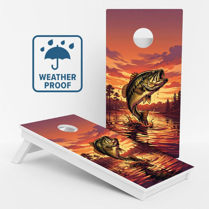 Boards Bass Weather Proof Cornhole Boards