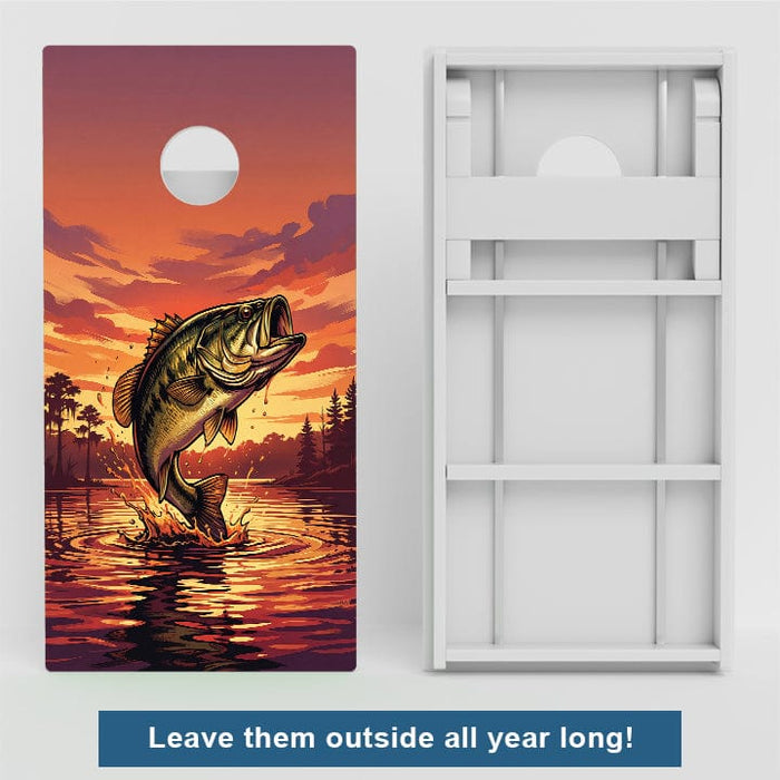 Boards Bass Weather Proof Cornhole Boards