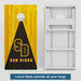 Boards San Diego Baseball Weather Proof Cornhole Boards