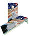 cornhole boards We the people flag with eagle cornhole set