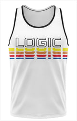 Logic Retro Sunset Mesh Tank Top - Ships in 3-4 Weeks