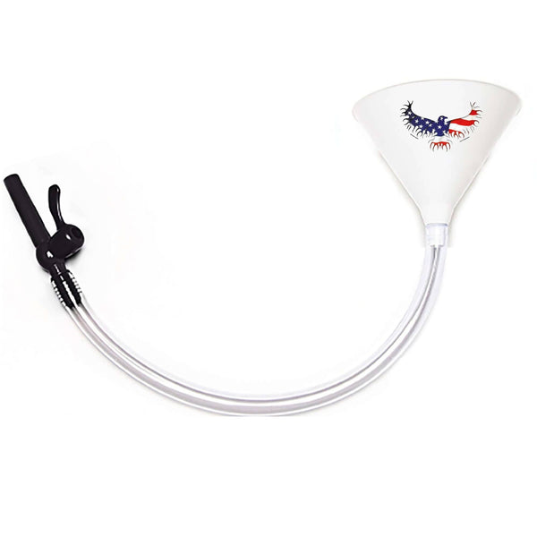 Beer Funnel 2 Feet / White American Eagle Beer Funnel