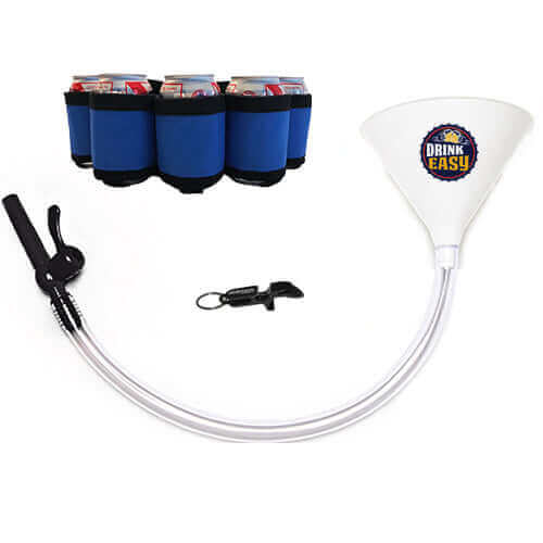 Beer Funnel Party Pack – Funnel, Shotgun Key Chain & Beer Belt