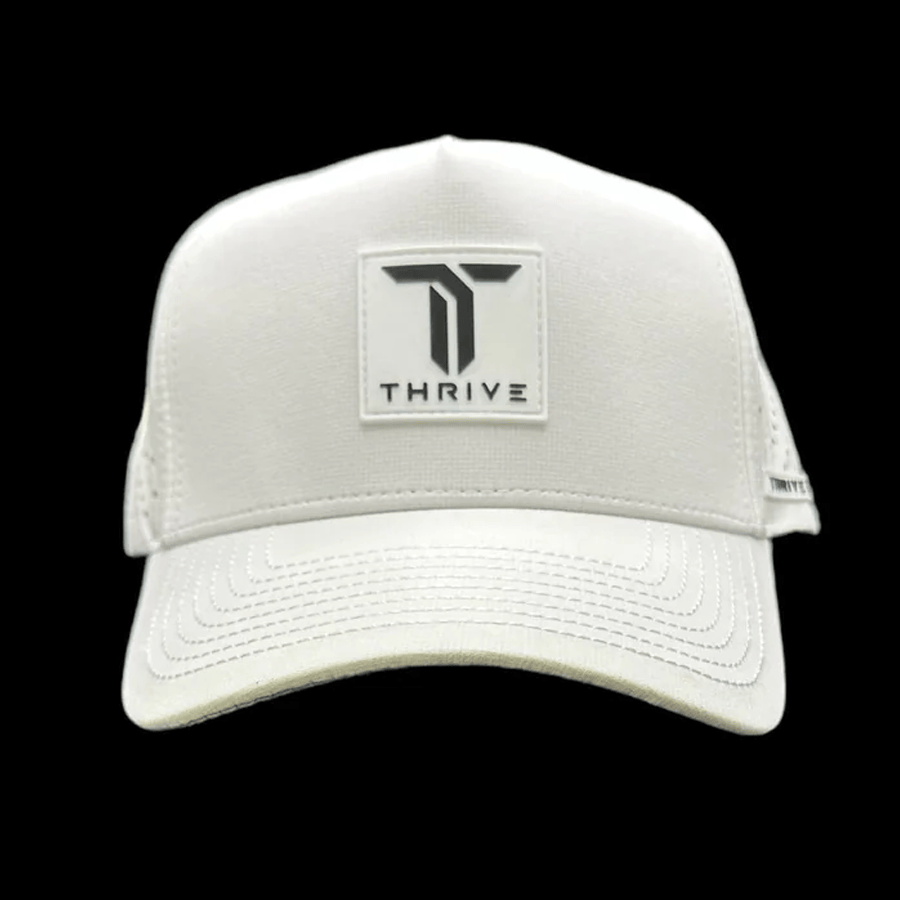 Pickleball Hat White Thrive Elite Tour Hat