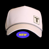 Pickleball Hat White w/rope (New) Thrive Elite Tour Hat