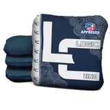 Contour Marine White Cornhole Bags - Multiple Series - Set of 4