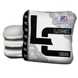 Contour White Black Cornhole Bags - Multiple Series - Set of 4