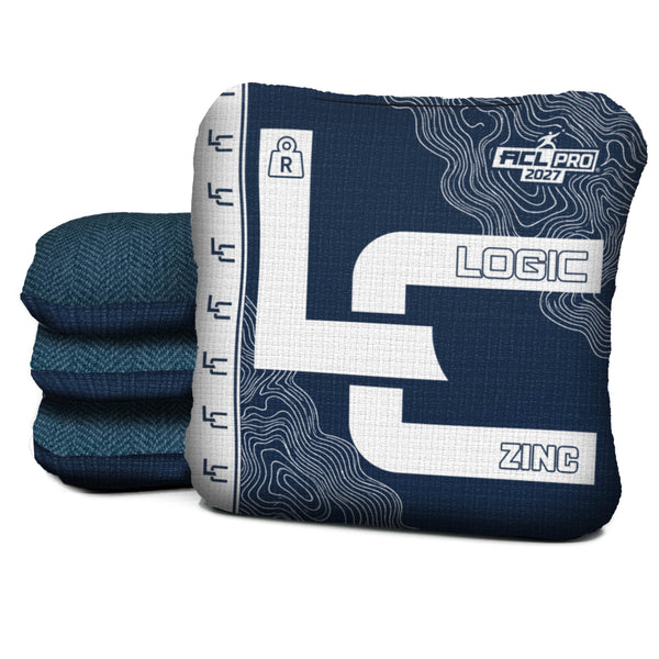 Contour Marine White Cornhole Bags - Multiple Series - Set of 4