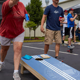 ACA Logo Racer Stripes Star Cornhole Boards