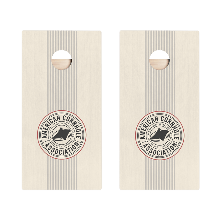 ACA Logo Smooth Racer Star Cornhole Boards