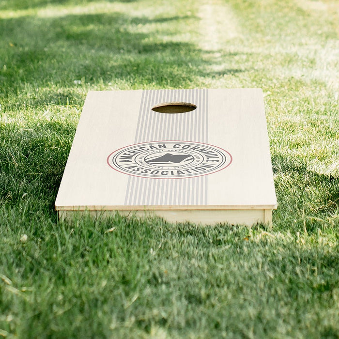 ACA Logo Smooth Racer Star Cornhole Boards