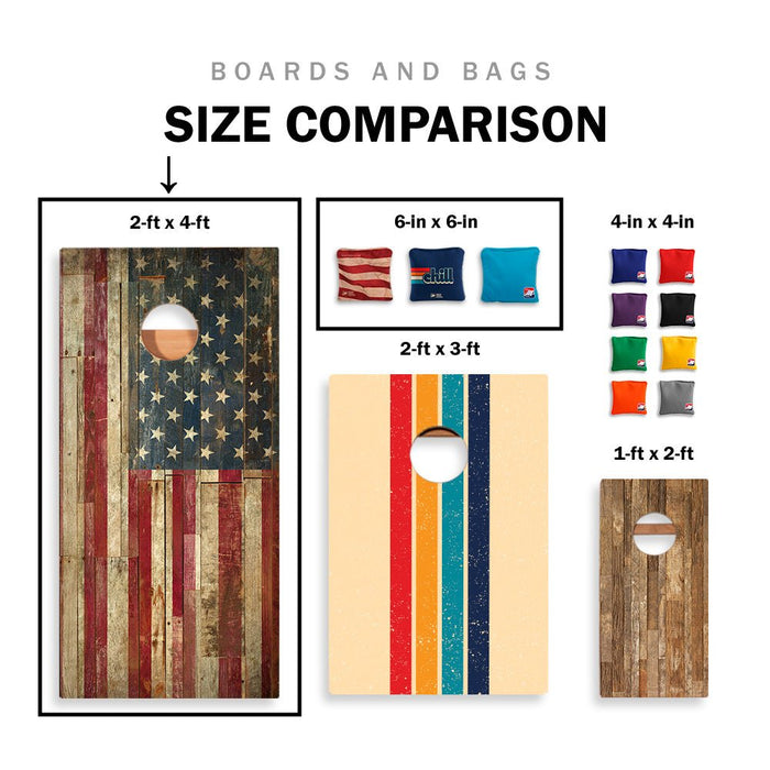 DIY "Do It Yourself" Cornhole Boards Kit